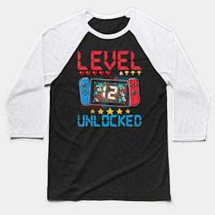 Level 12 Video 12th Birthday 12 Year Old Baseball T-Shirt